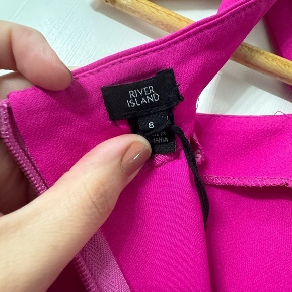 River island NWT dress size 8 pink - Picture 7 of 9